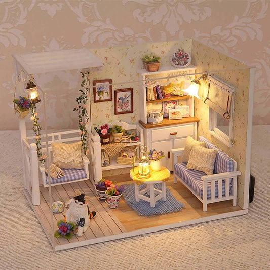 Kitten Mini Doll House 3D Puzzle
