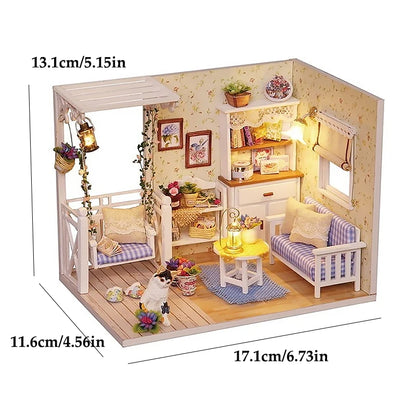 Kitten Mini Doll House 3D Puzzle
