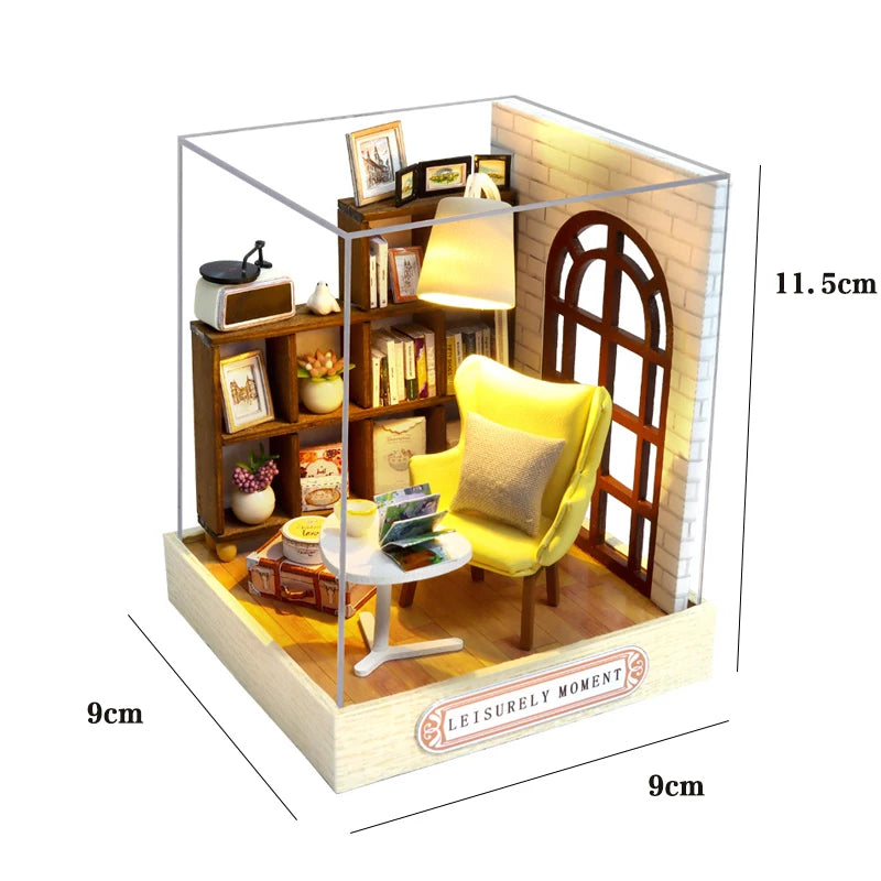Kitten Mini Doll House 3D Puzzle