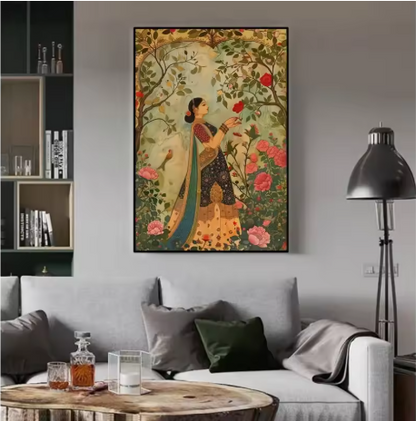 Poster de femme d'inspiration