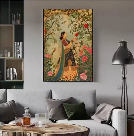 Poster de femme d'inspiration